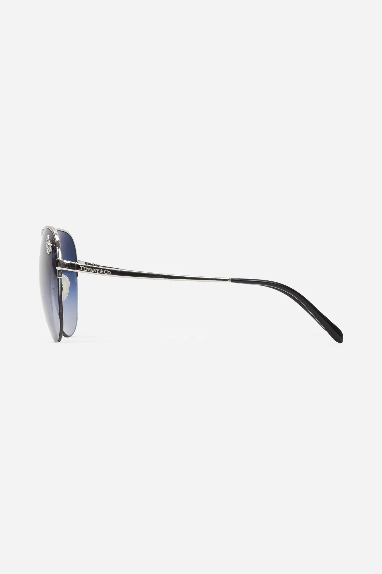 Blue Gradient Aviator Sunglasses