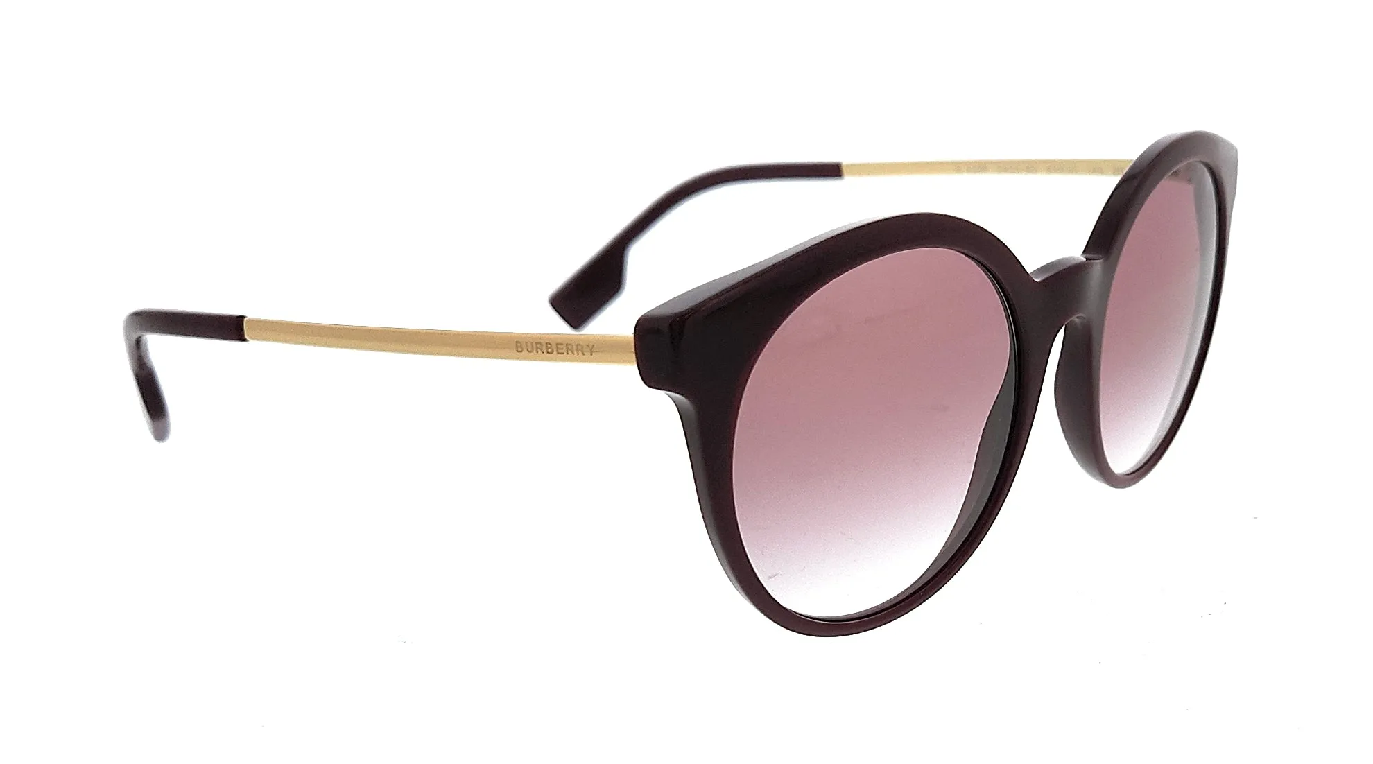 Burberry  0BE4296 34038D Bordeaux Round Sunglasses