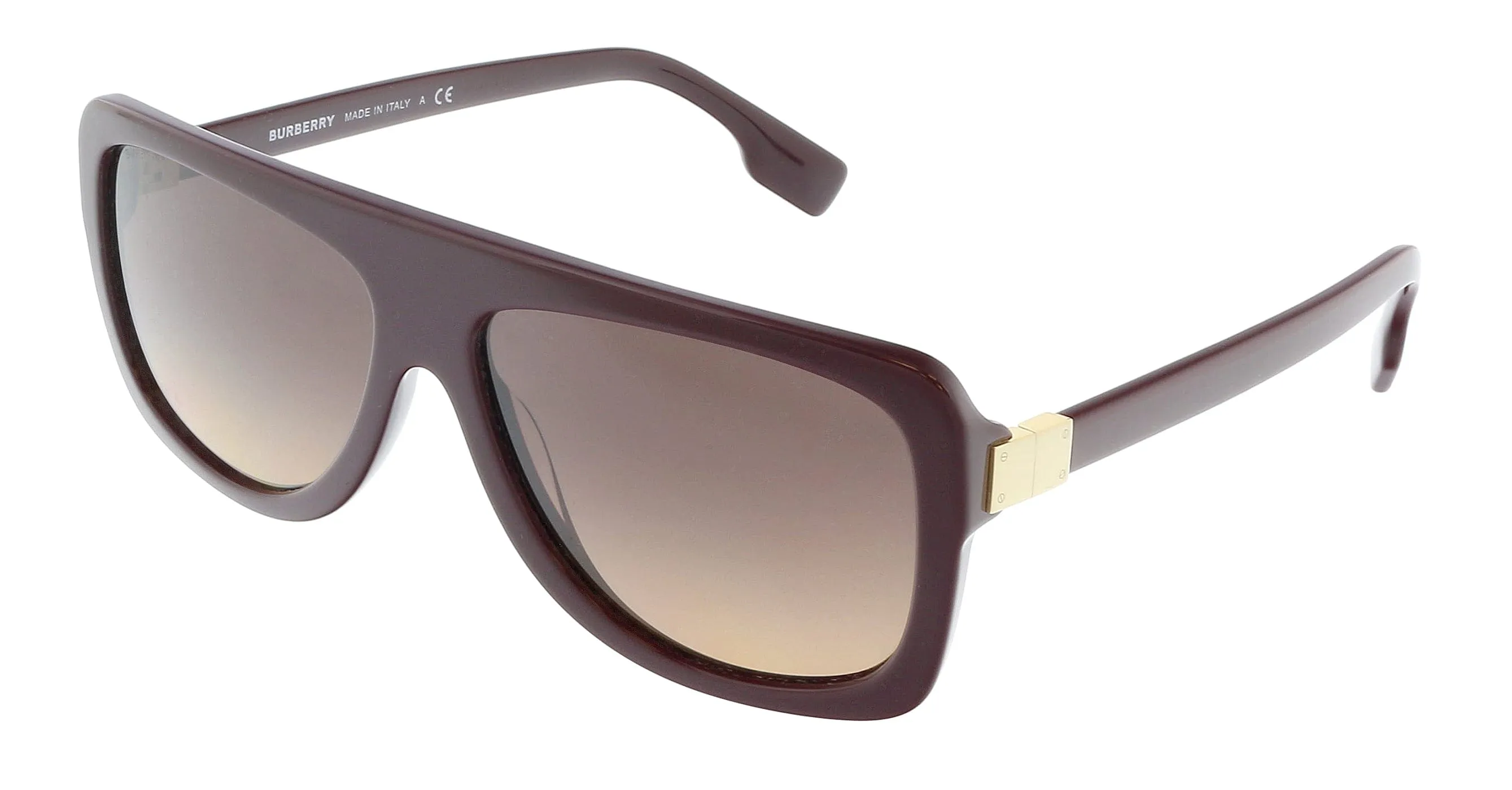Burberry 0BE4362 3979G9 Joan Bordeaux Aviator Full Rim Sunglasses