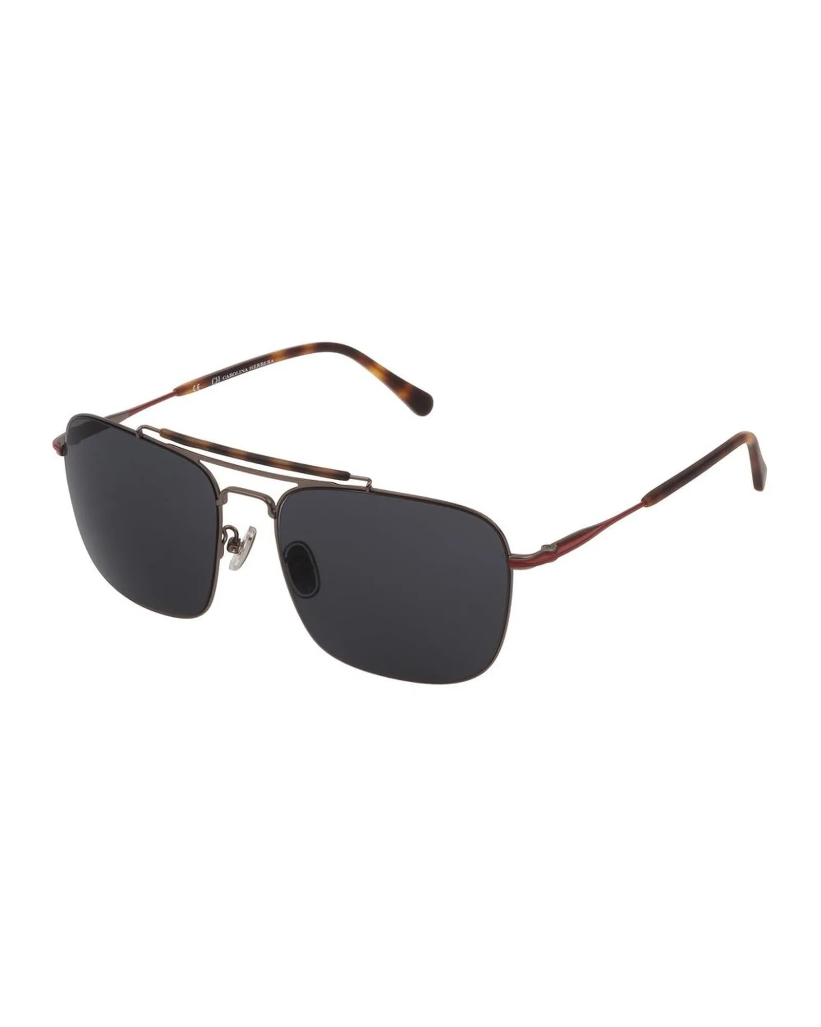 Carolina Herrera Aviator Sunglasses CH8062 Gunmetal