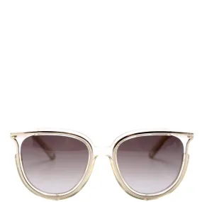 CE688S Jayme Cat Eye Sunglasses Clear/Gold