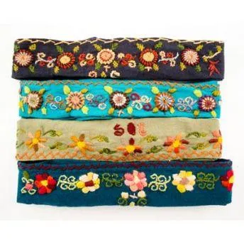 Embroidered Headbands