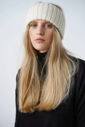 Eya Knitted Headband Ivory