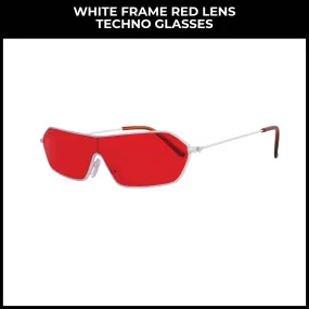 Eye Love Shadez | Red Techno Sunglasses