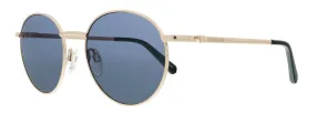 Love Moschino MOL019/S IR 0DDB Gold Copper Round Sunglasses