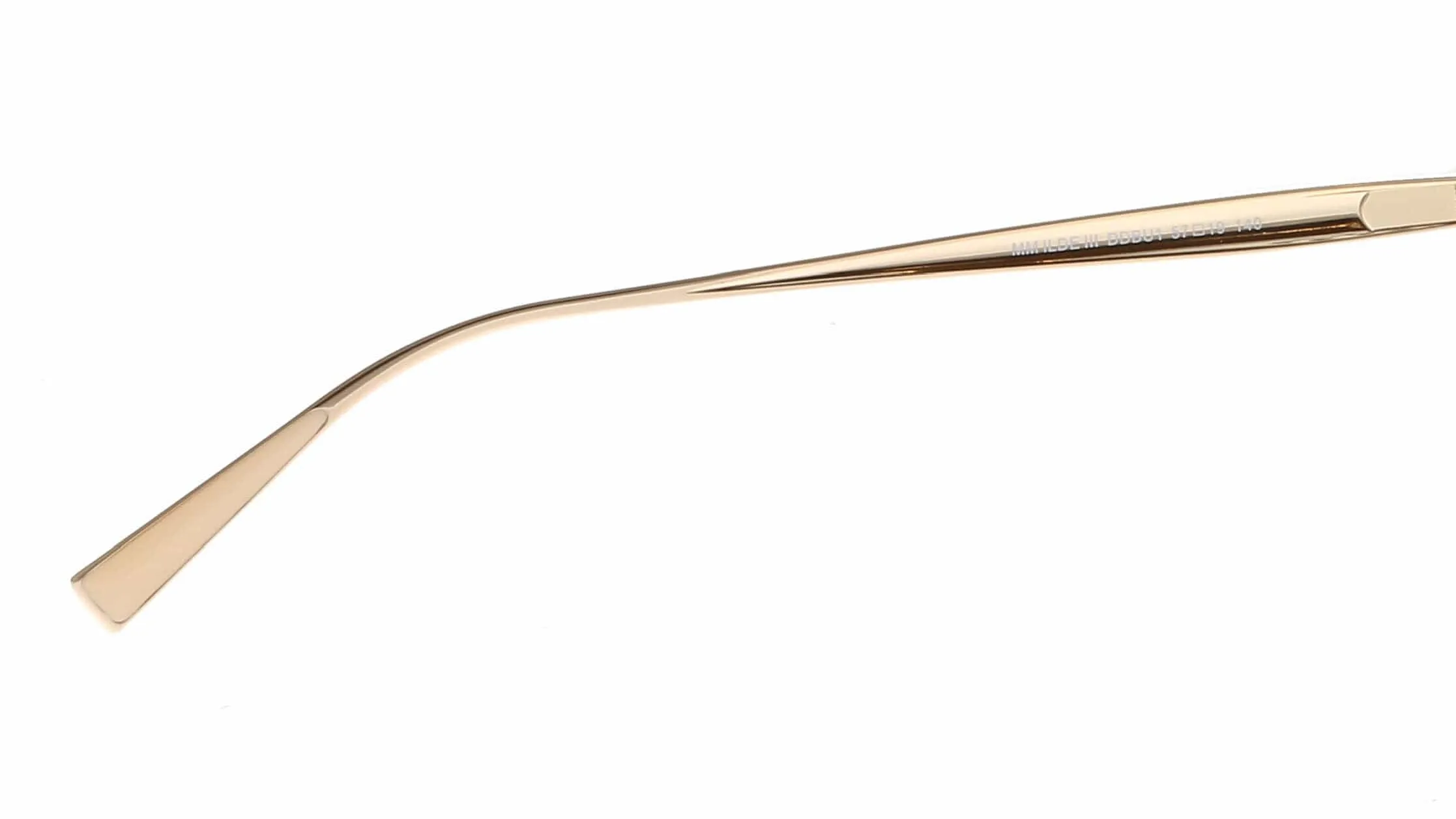 Max Mara MM ILDE III 0DDB  Rose Gold Cateye Sunglasses