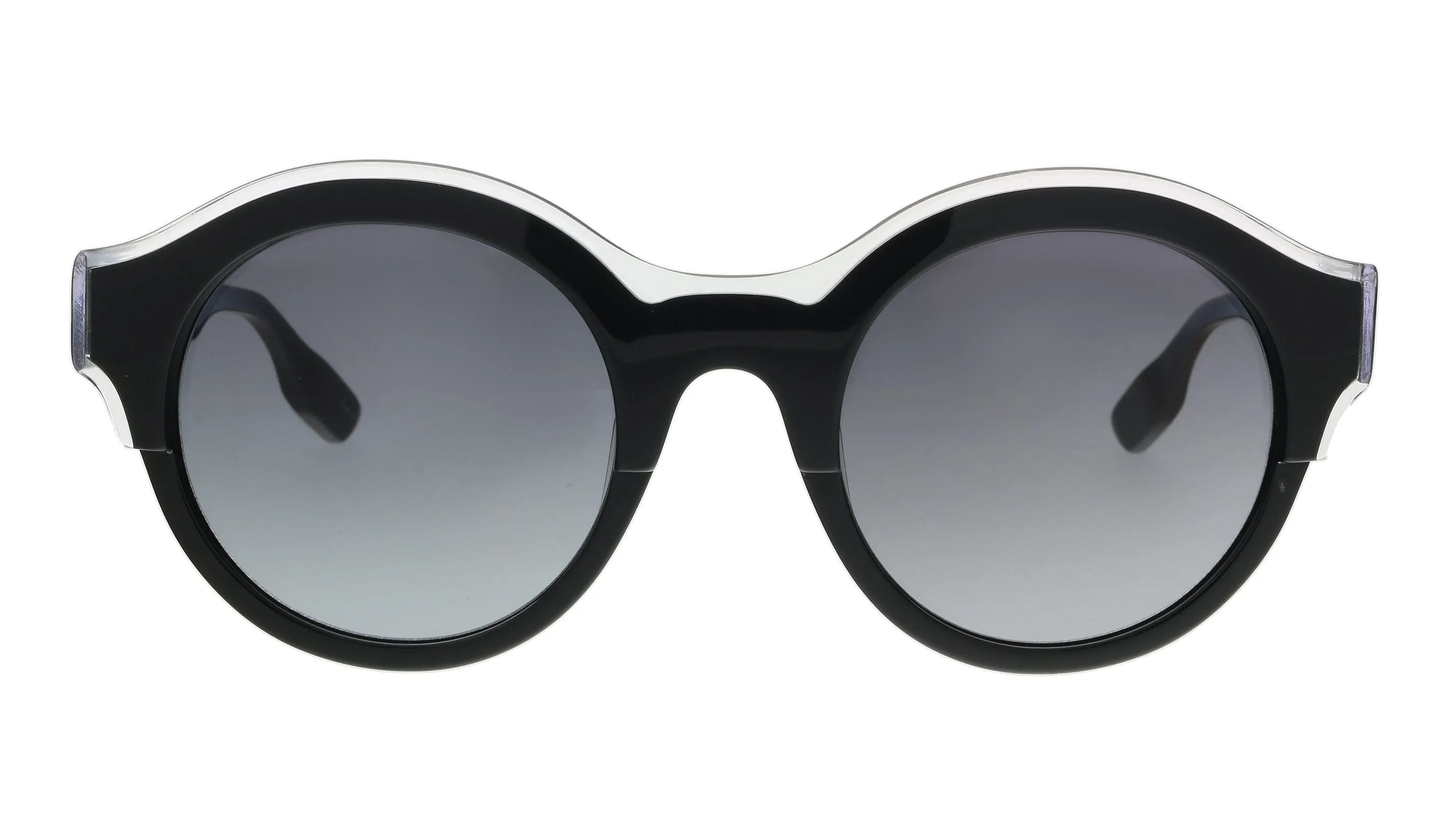 McQ MQ0003S-001 Black Round Sunglasses