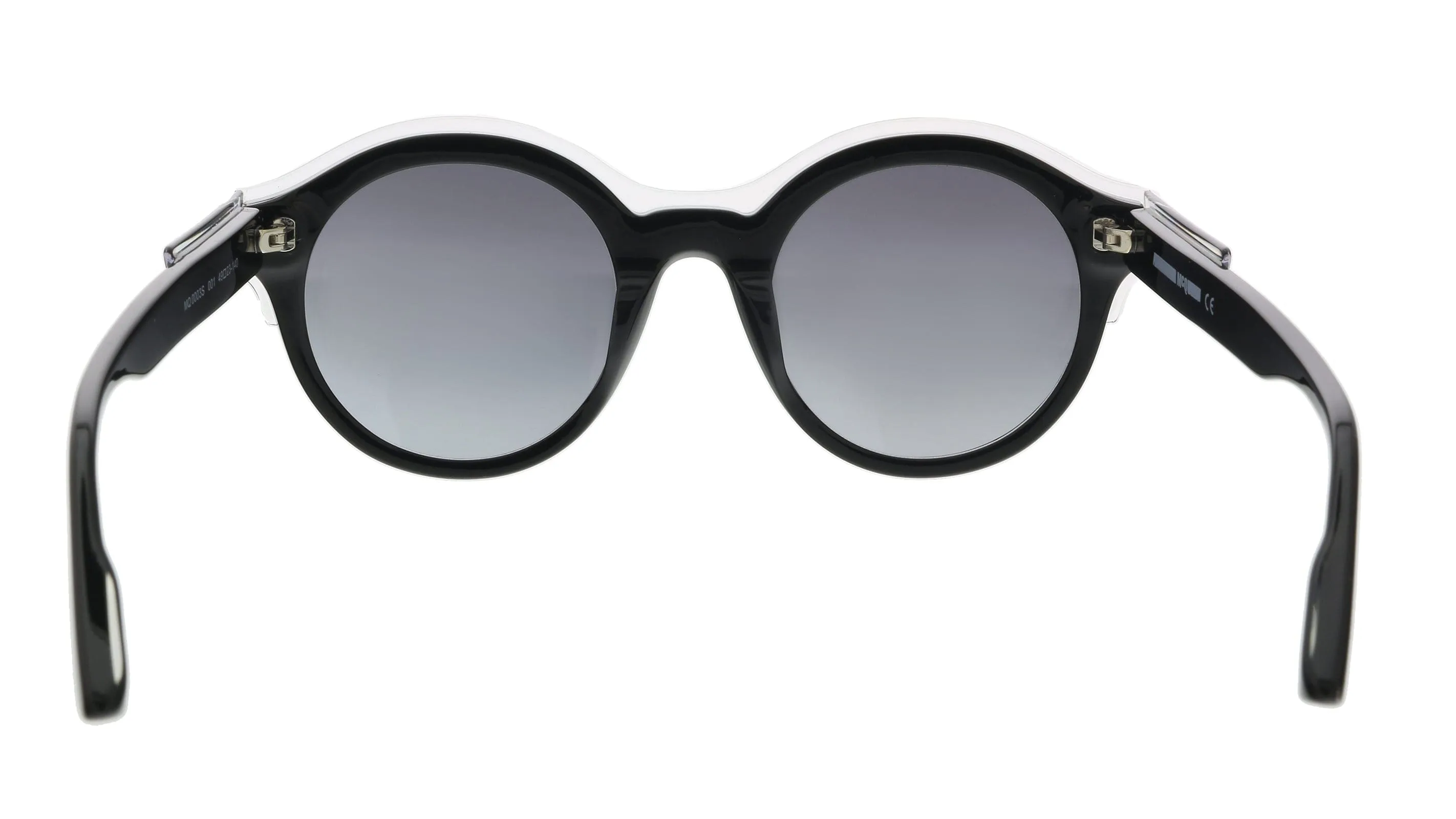 McQ MQ0003S-001 Black Round Sunglasses