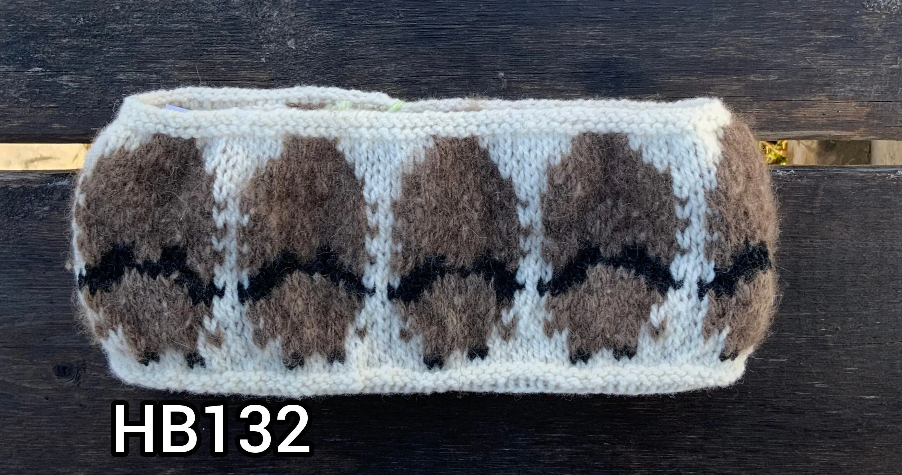Merino Wool White Herd Circle Headbands