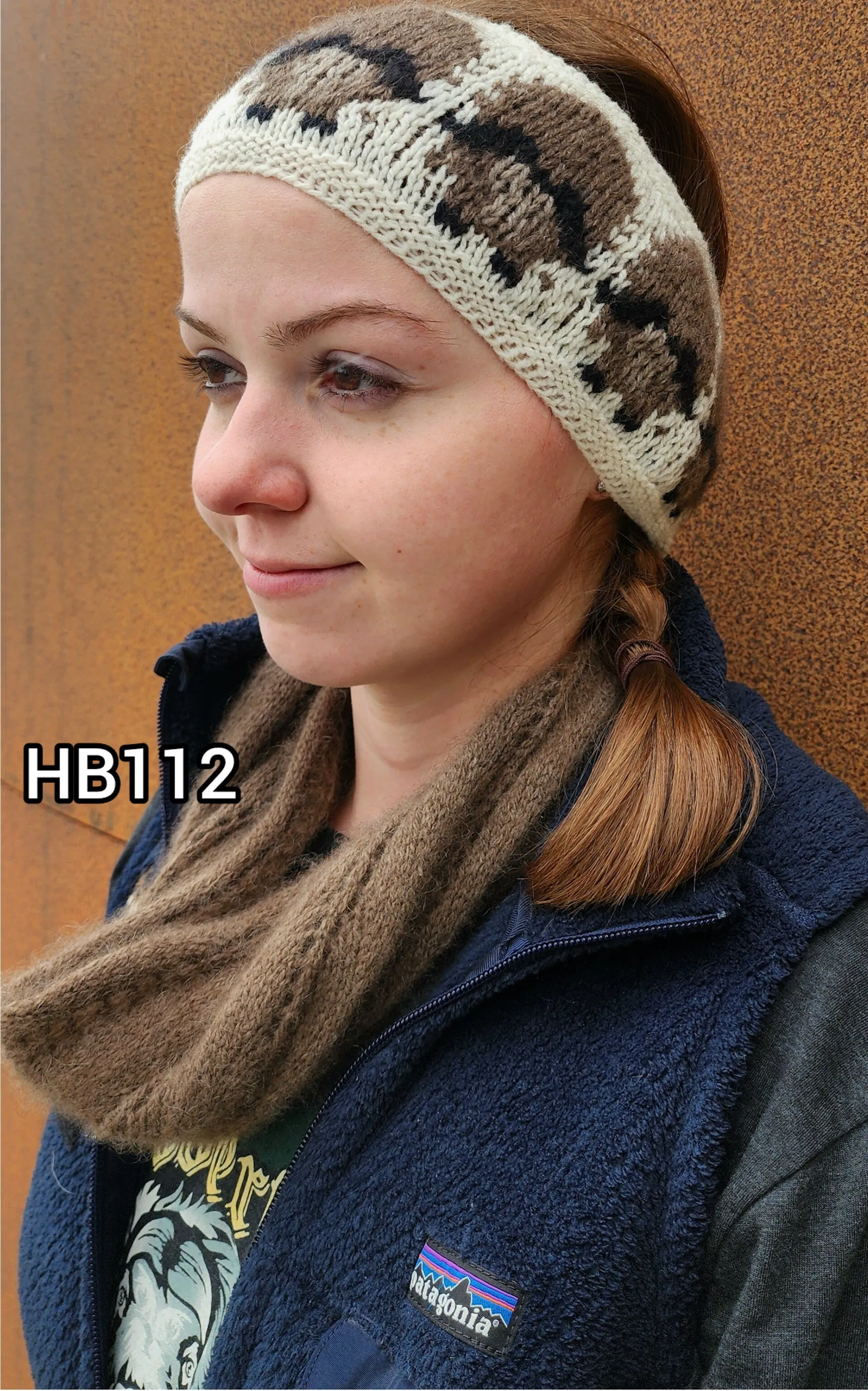 Merino Wool White Herd Circle Headbands