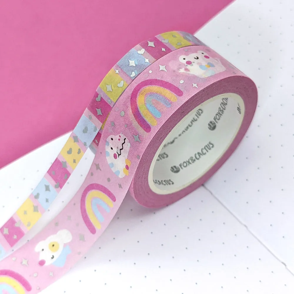 Rainbow Friends Washi Tape (Holo Foil)