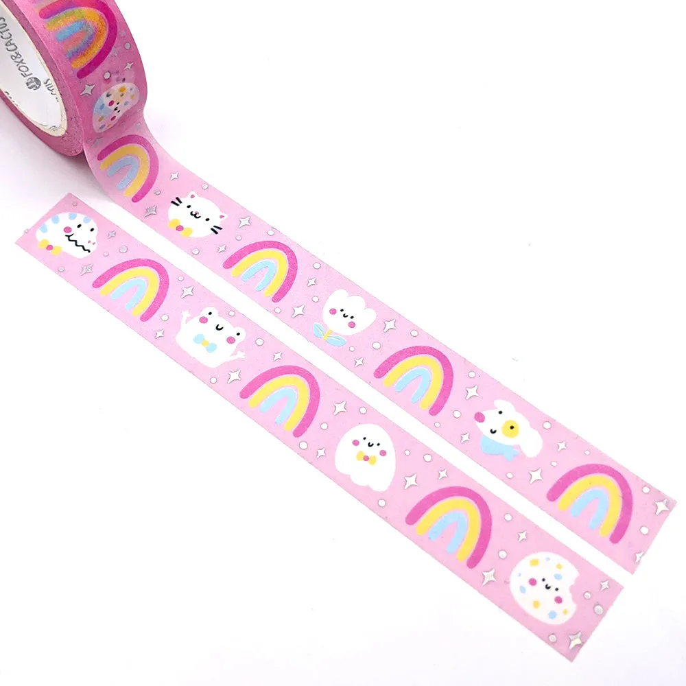 Rainbow Friends Washi Tape (Holo Foil)