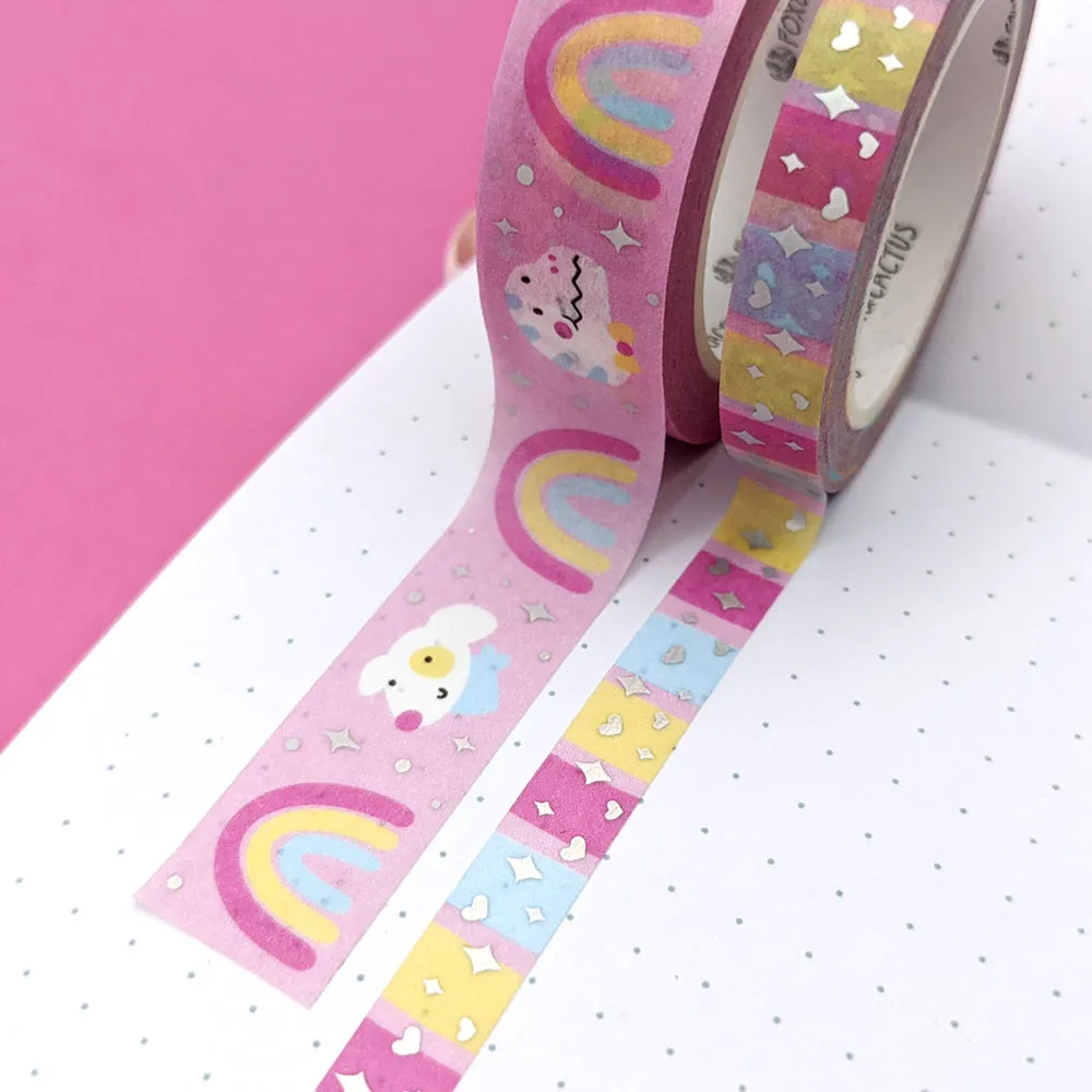 Rainbow Friends Washi Tape (Holo Foil)