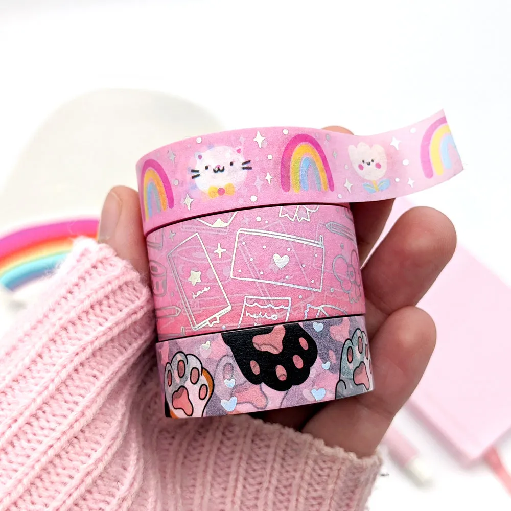 Rainbow Friends Washi Tape (Holo Foil)