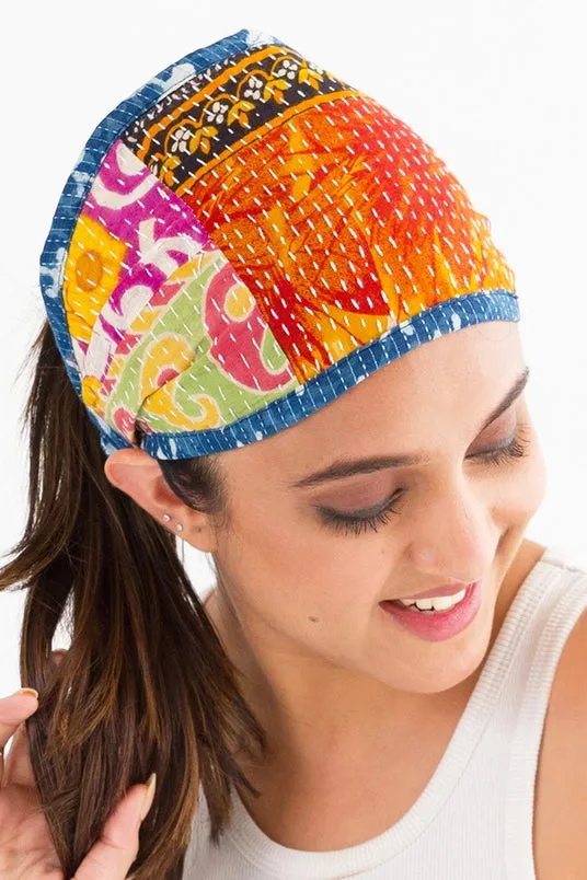 Reversible Kantha Headbands