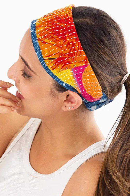 Reversible Kantha Headbands