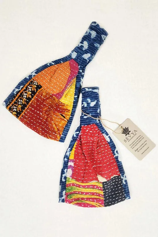 Reversible Kantha Headbands