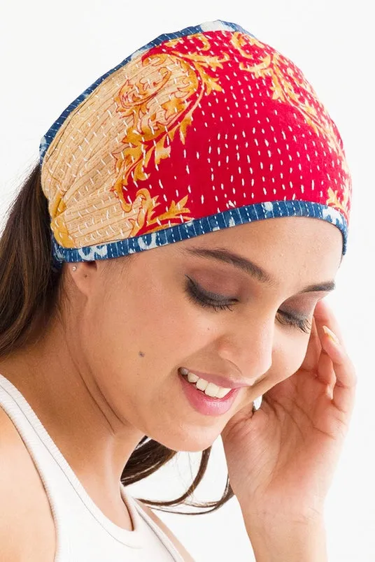 Reversible Kantha Headbands