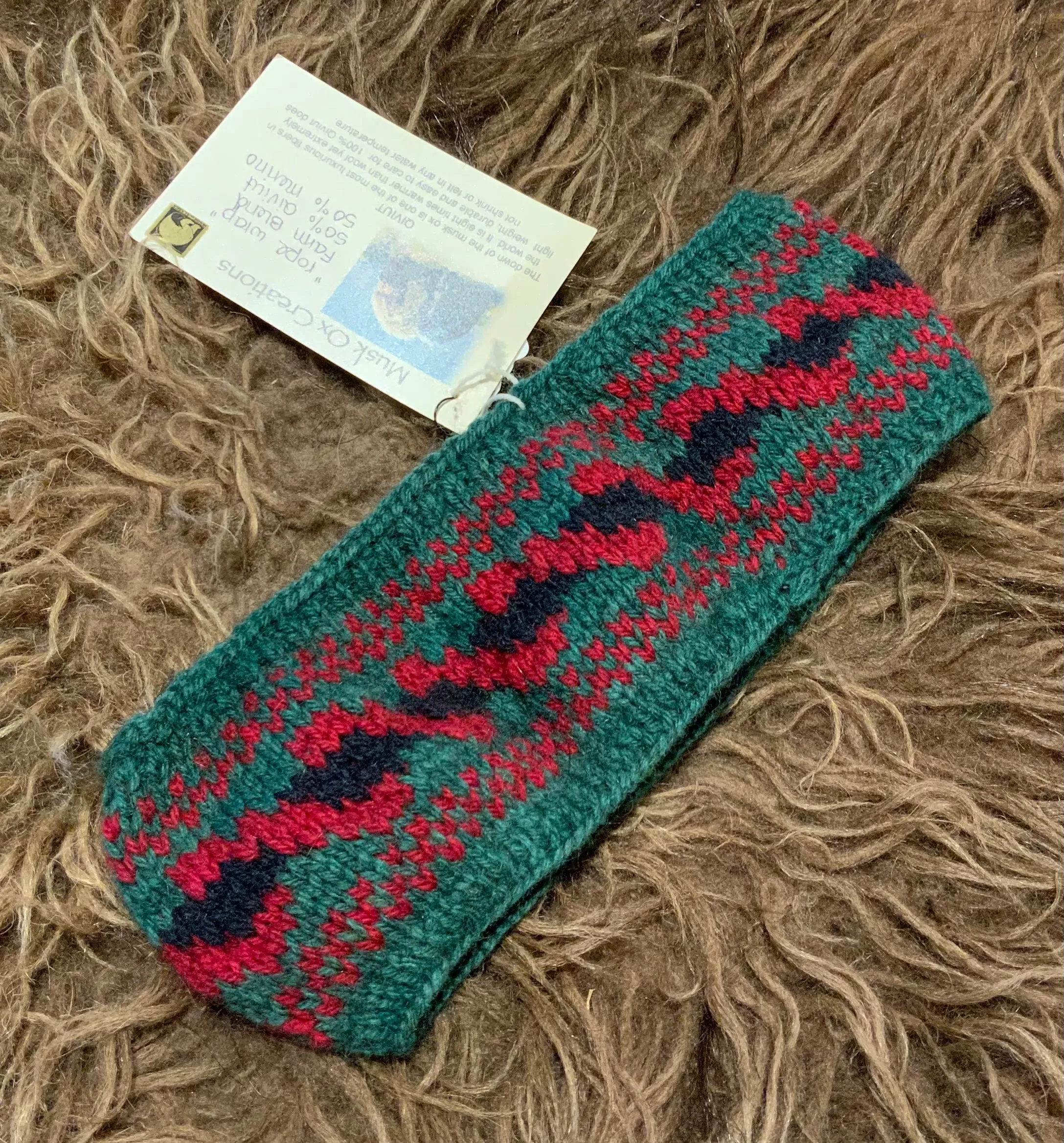 Rope Wrap Qiviut Blend Headbands